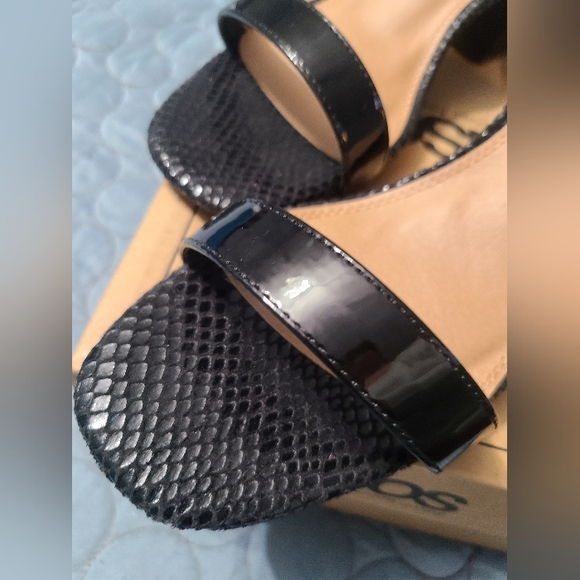 ASOS Black Sandal Heel (NWOT) - Picture 3 of 7